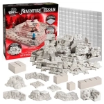 Monster Adventure Terrain Rock Formations & Baseplate (107)