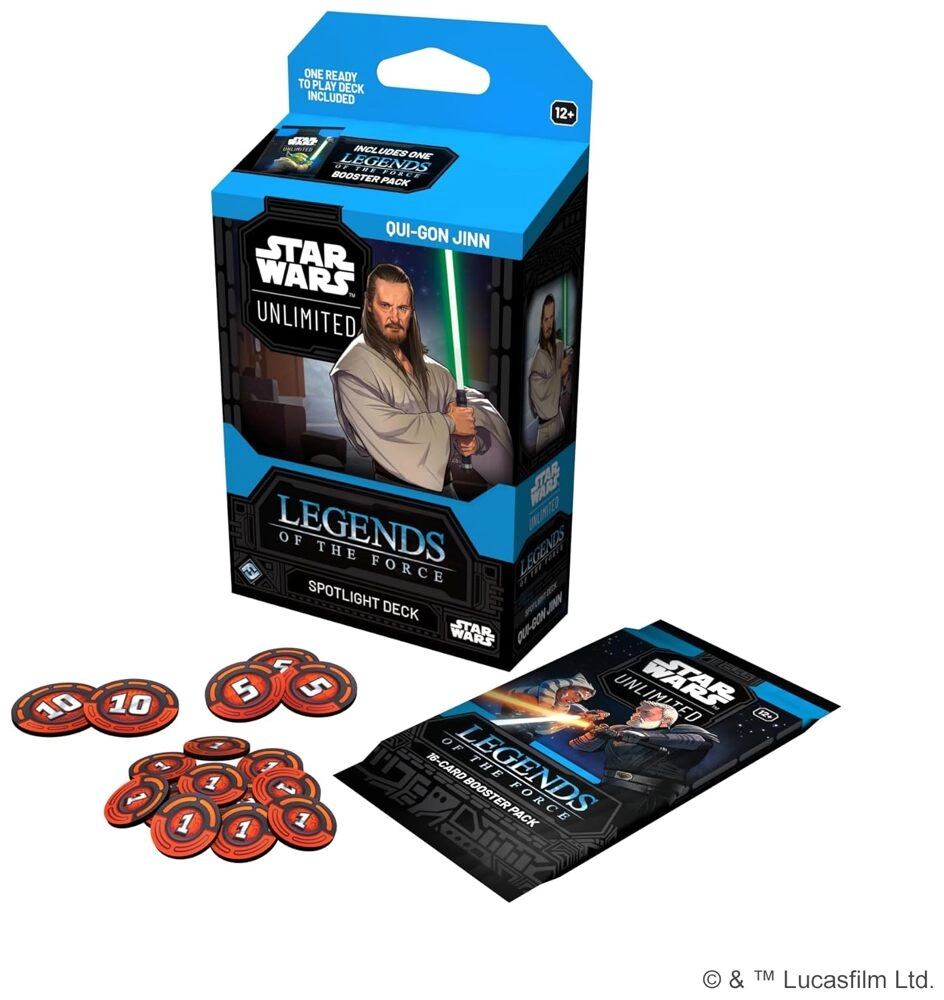 Star Wars: Unlimited - Legends of the Force - Spotlight Deck - Qui-Gon Jinn - EN