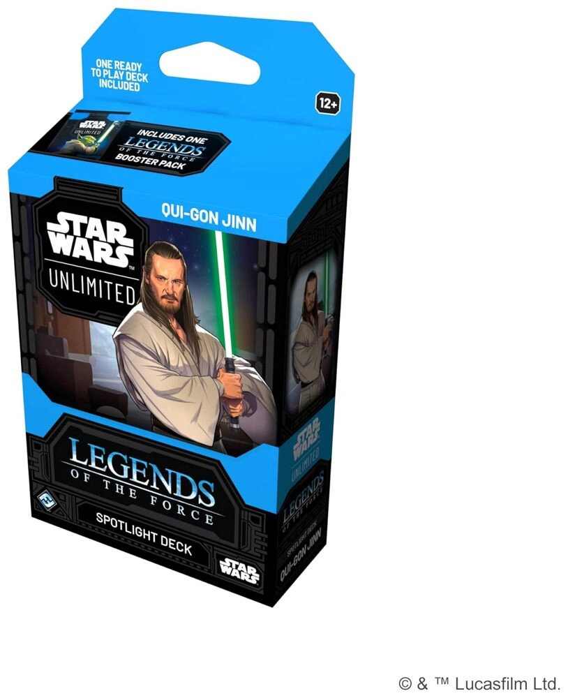Star Wars: Unlimited - Legends of the Force - Spotlight Deck - Qui-Gon Jinn - EN