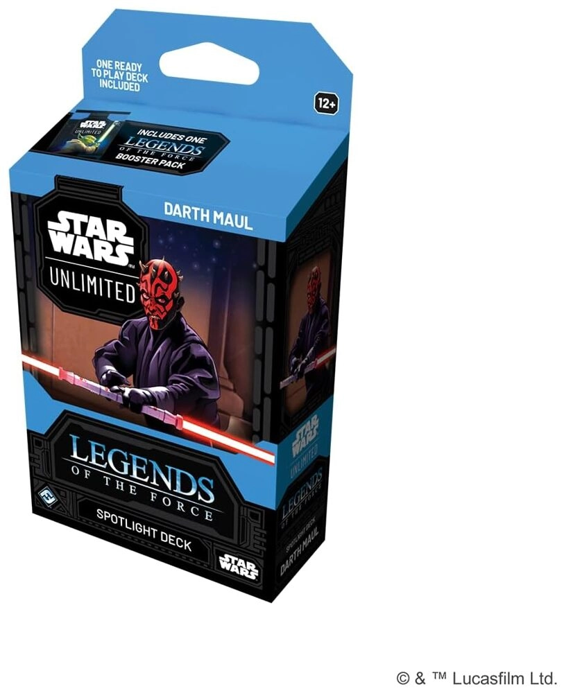 Star Wars: Unlimited - Legends of the Force - Spotlight Deck - Darth Maul - EN