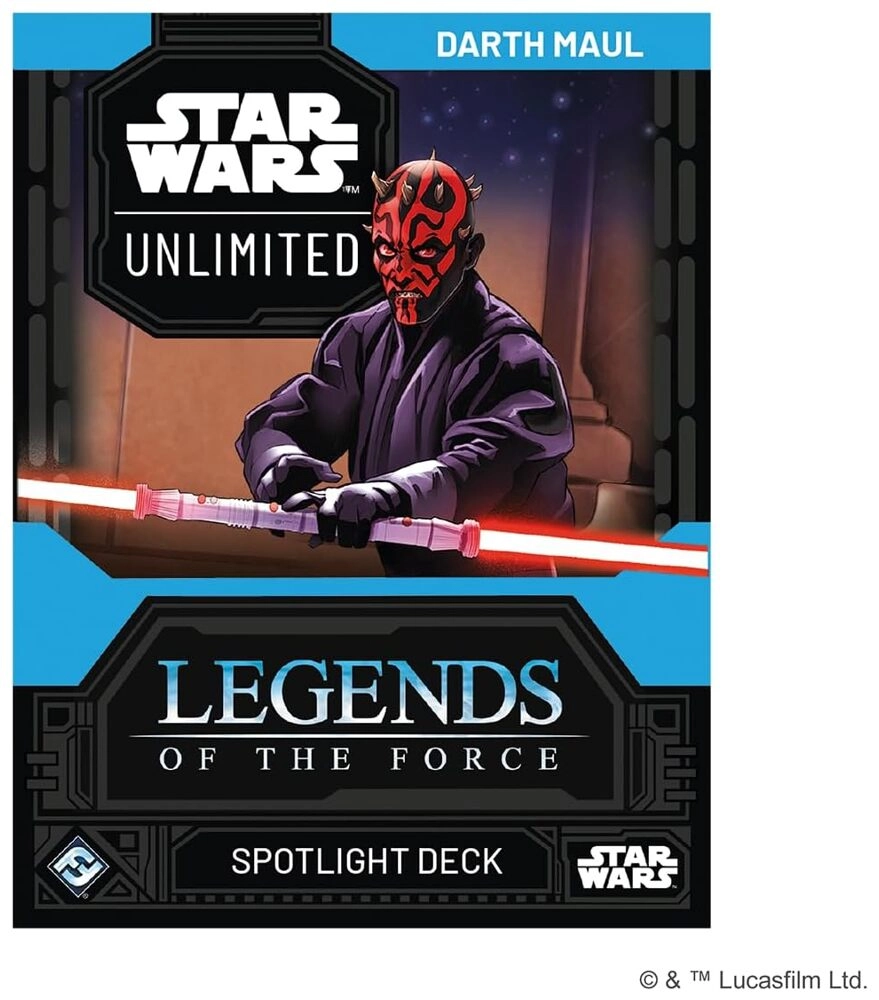Star Wars: Unlimited - Legends of the Force - Spotlight Deck - Darth Maul - EN