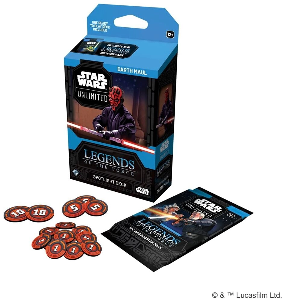 Star Wars: Unlimited - Legends of the Force - Spotlight Deck - Darth Maul - EN