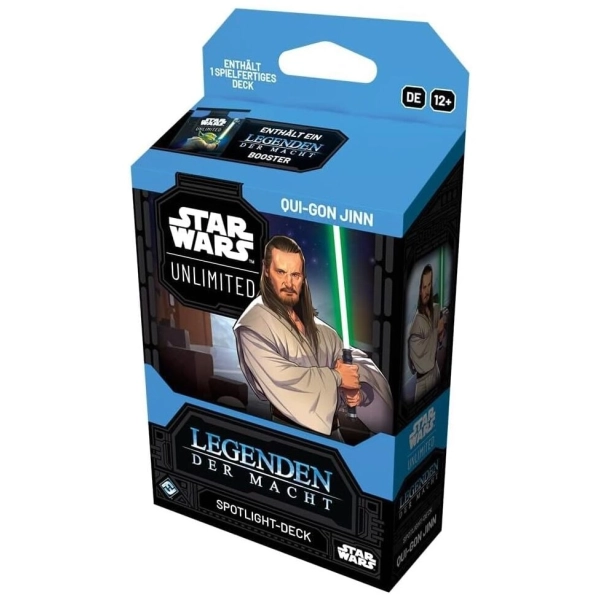 Star Wars: Unlimited - Legender der Macht - Spotlight-Deck - Qui-Gon Jinn - DE