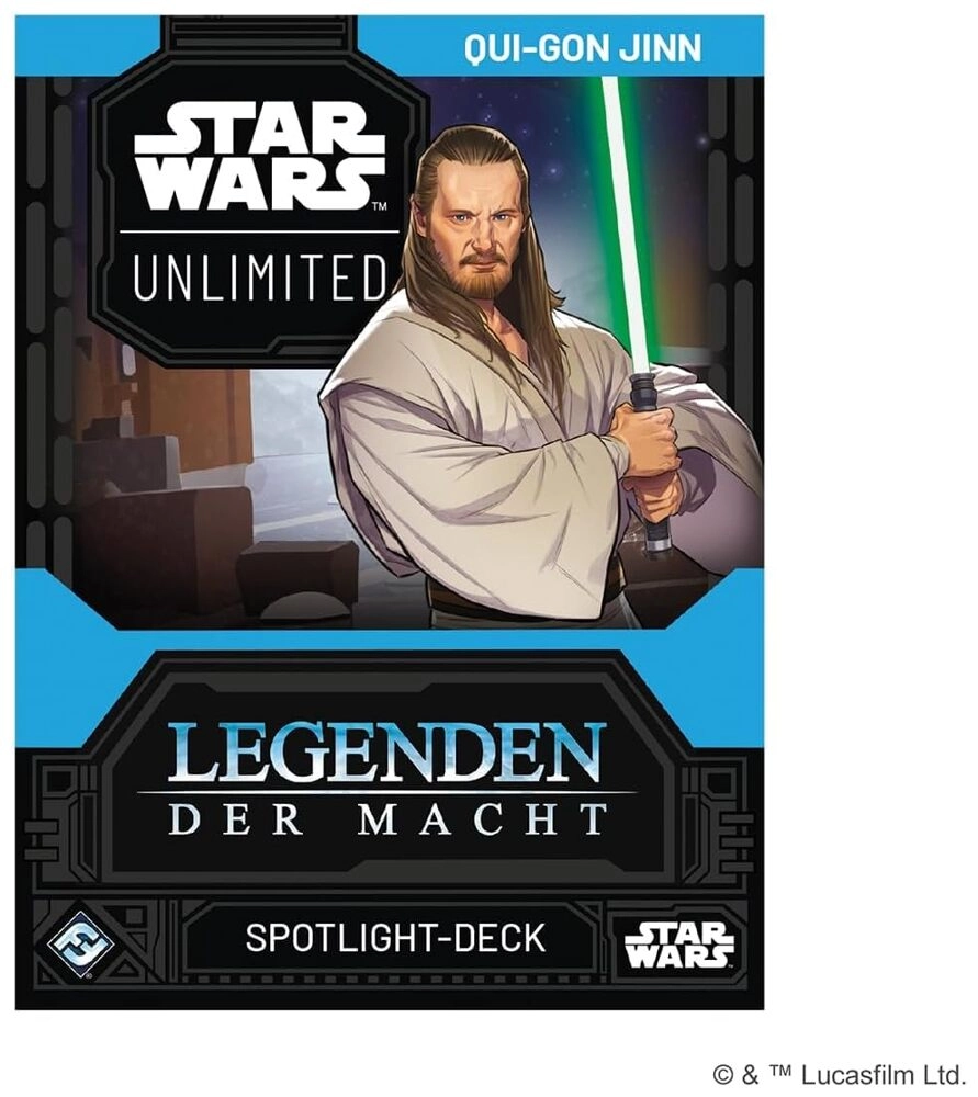 Star Wars: Unlimited - Legenden der Macht - Spotlight-Deck - Qui-Gon Jinn - DE