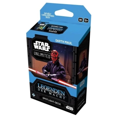 Star Wars: Unlimited - Legenden der Macht - Spotlight-Deck - Darth Maul - DE