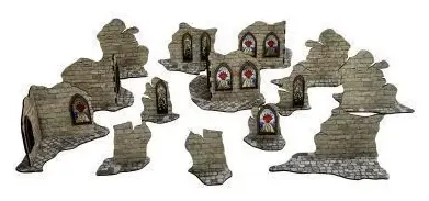 Town Ruins- Prepainted Terrain Pack