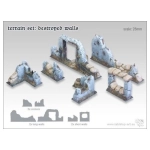 Destroyed Walls - Terrain Set (6)