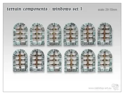 Terrain Components - Windows Set 1 (12)