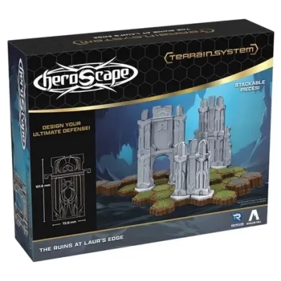 HeroScape The Ruins at Laurs Edge Terrain Expansion
