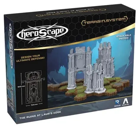 HeroScape The Ruins at Laurs Edge Terrain Expansion