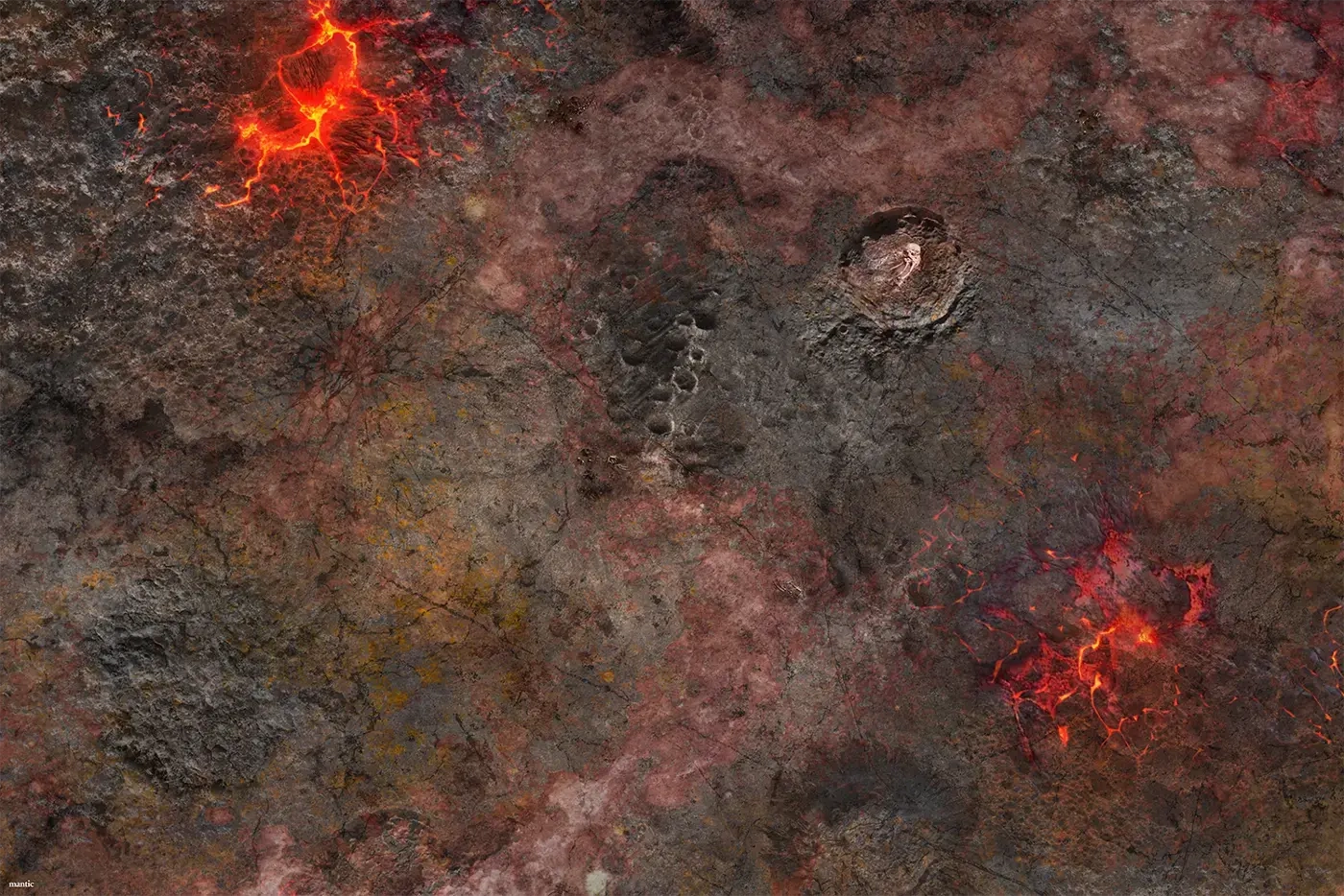 TerrainCrate 6x4 Hellscape Battle Mat