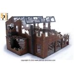 Sarissa Hobby & Terrain - Large Factory - Destroyed