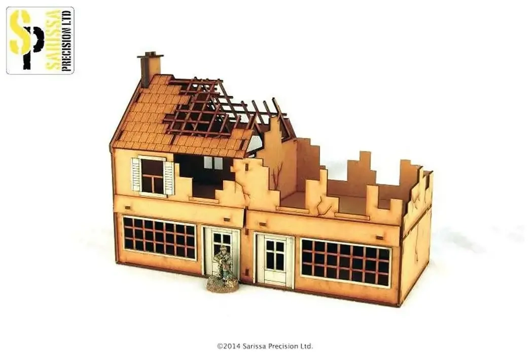 Sarissa Hobby & Terrain - Terrace Shop - Destroyed