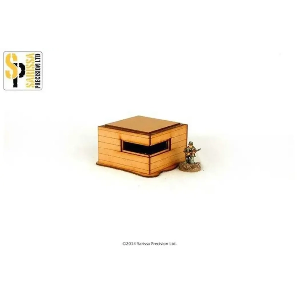Sarissa Hobby & Terrain - WW2 Europe Machine Gun Bunker