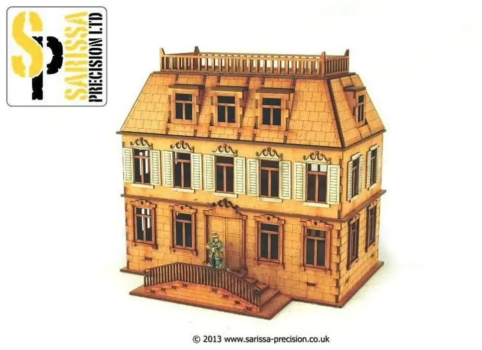 Sarissa Hobby & Terrain - WW2 European Chateau