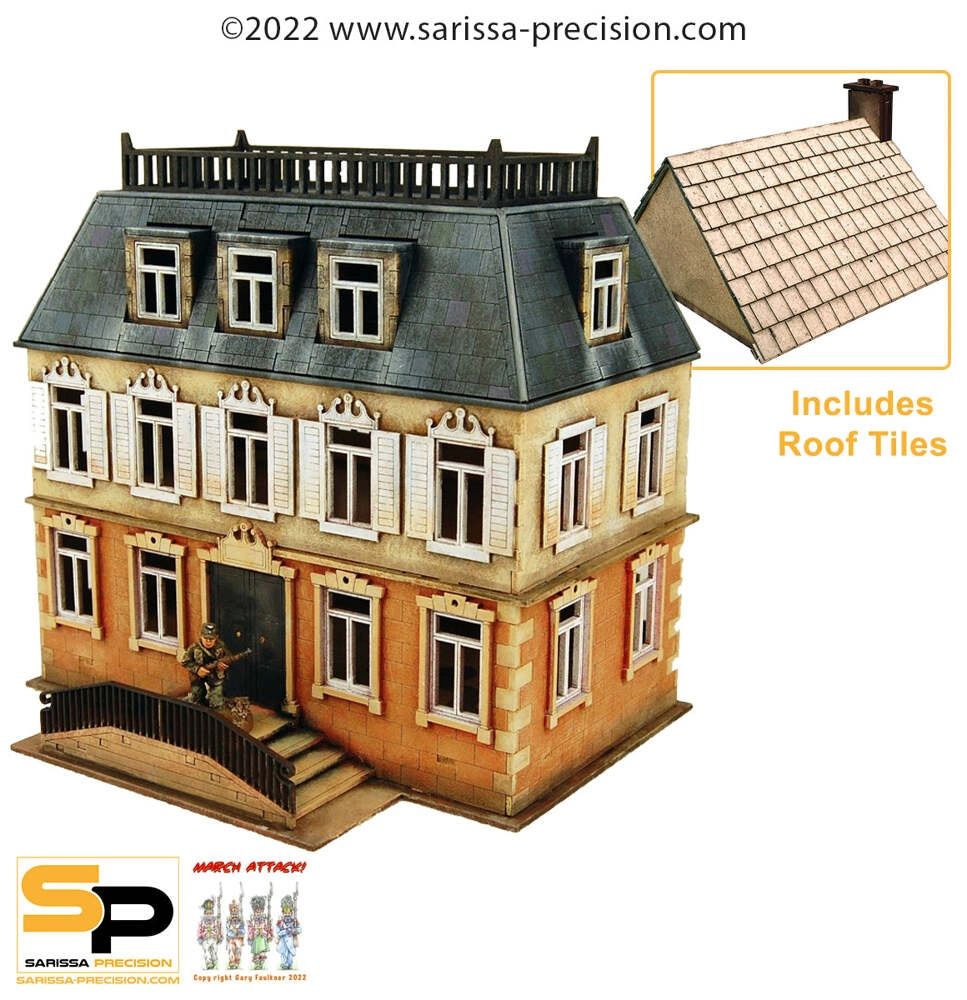 Sarissa Hobby & Terrain - WW2 European Chateau