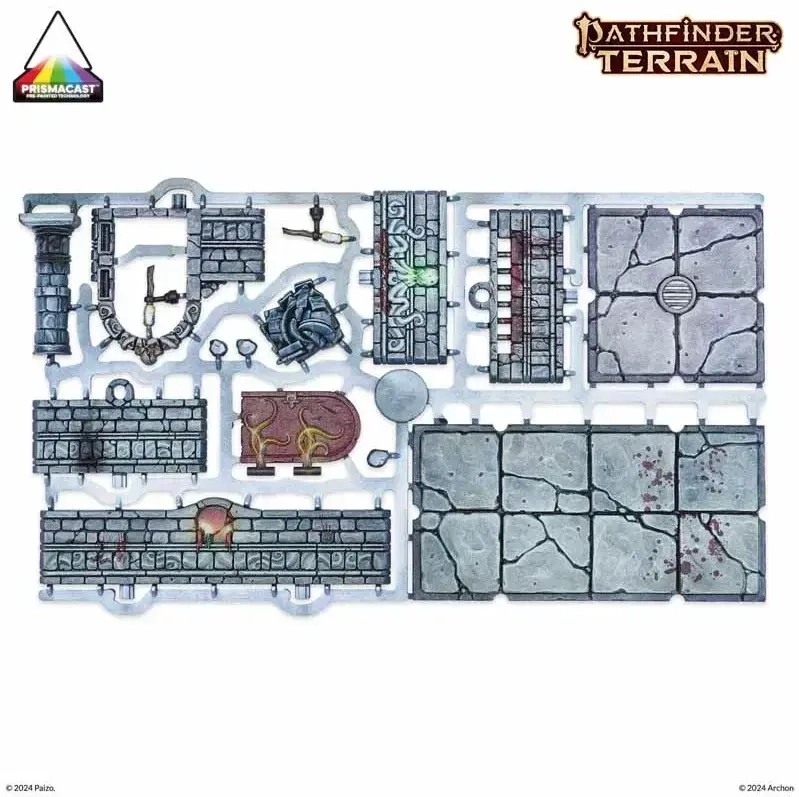 Pathfinder Terrain Abomination Vaults Prepainted
