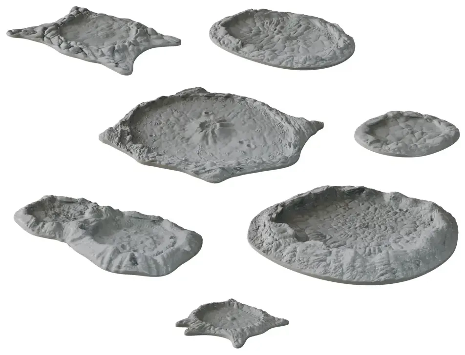 TerrainCrate: Craters