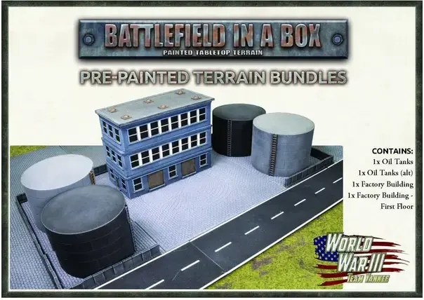 Modern Terrain Bundle 5 Industrial Area
