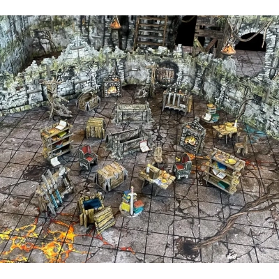Fantasy Dungeon Terrain - Dungeon Furniture