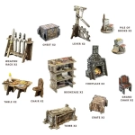 Fantasy Dungeon Terrain - Dungeon Furniture