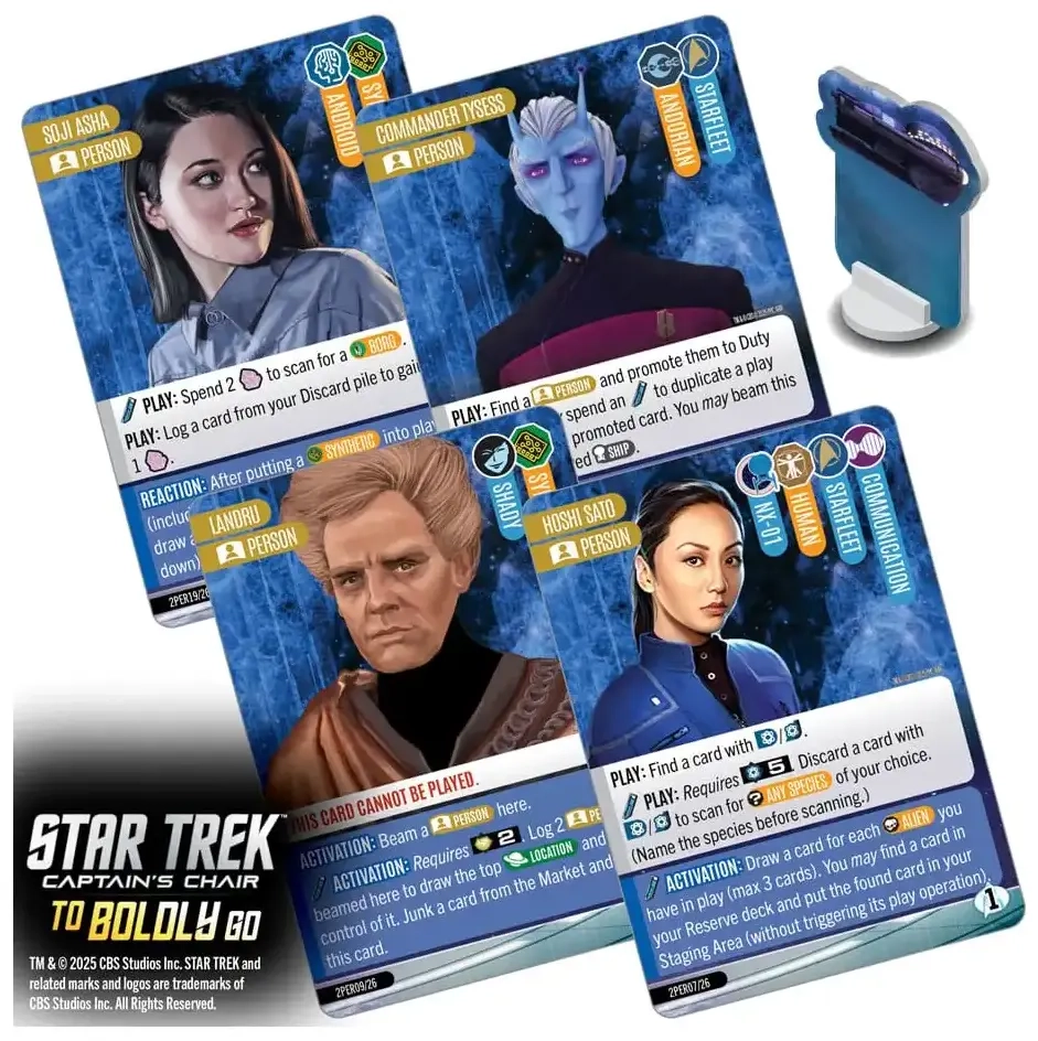 Star Trek: Captain's Chair Kartenspiel To Boldly Go - EN
