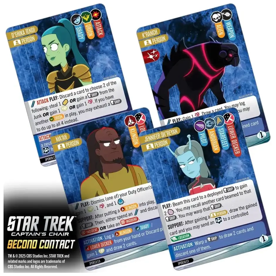 Star Trek Captain's Chair: Second Contact - Expansion - EN