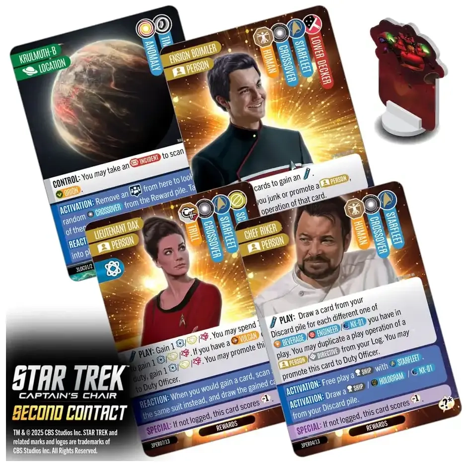 Star Trek Captain's Chair: Second Contact - Expansion - EN