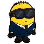 Ich - Einfach Unverbesserlich Ansteck-Pin Sunglasses Suit Minion 5 cm