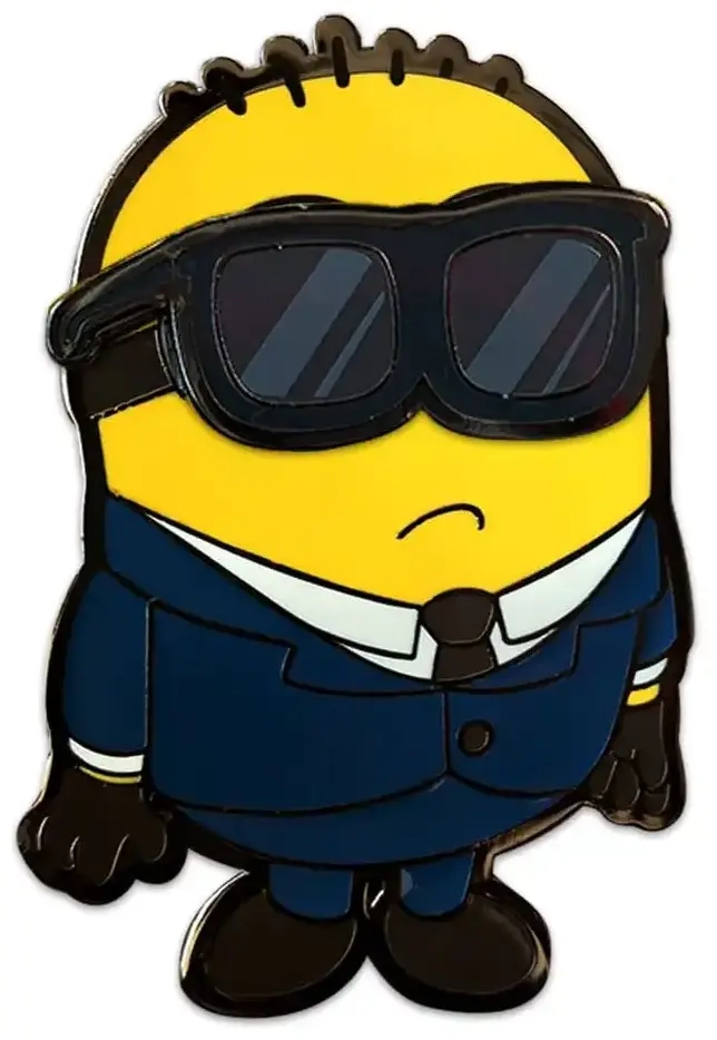 Ich - Einfach Unverbesserlich Ansteck-Pin Sunglasses Suit Minion 5 cm