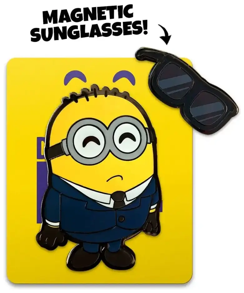 Ich - Einfach Unverbesserlich Ansteck-Pin Sunglasses Suit Minion 5 cm