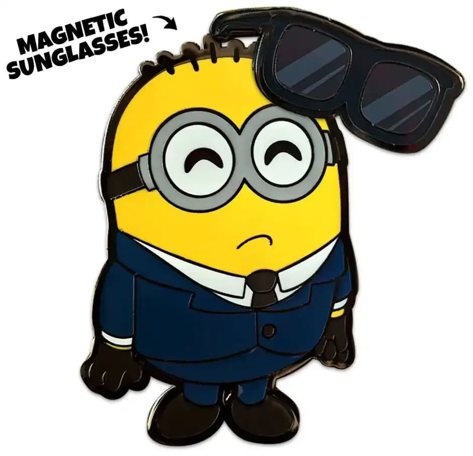 Ich - Einfach Unverbesserlich Ansteck-Pin Sunglasses Suit Minion 5 cm