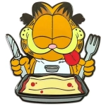 Garfield Ansteck-Pin Disco Garfield Lasagna Dinner 5 cm
