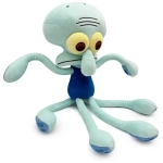SpongeBob Schwammkopf Plüschfigur Thaddäus Interpretations Tanz 22 cm