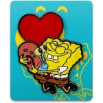 SpongeBob Schwammkopf Bobble Ansteck-Pin Spongebob Heart 5 cm