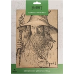 Der Hobbit Kunstdruck Portrait of Gandalf the Grey 21 x 28 cm