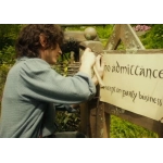 Der Hobbit Replik Schild No Admittance