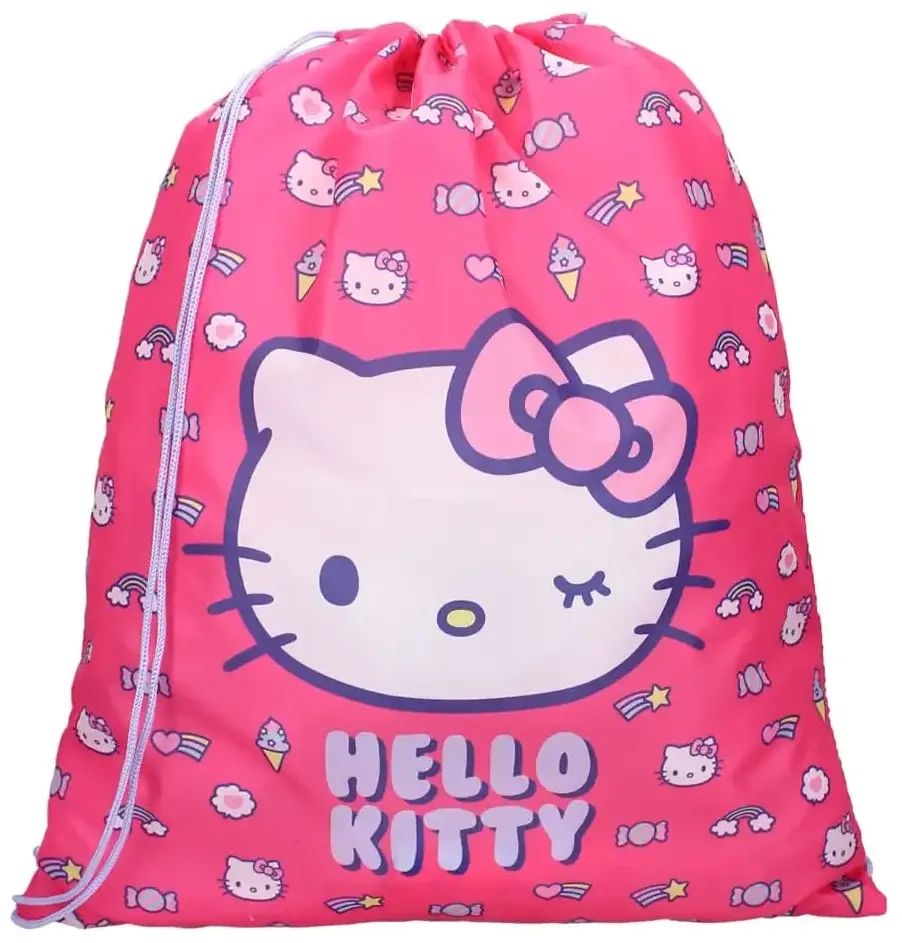 Sanrio Sportbeutel Hello Kitty Follow The Rainbow