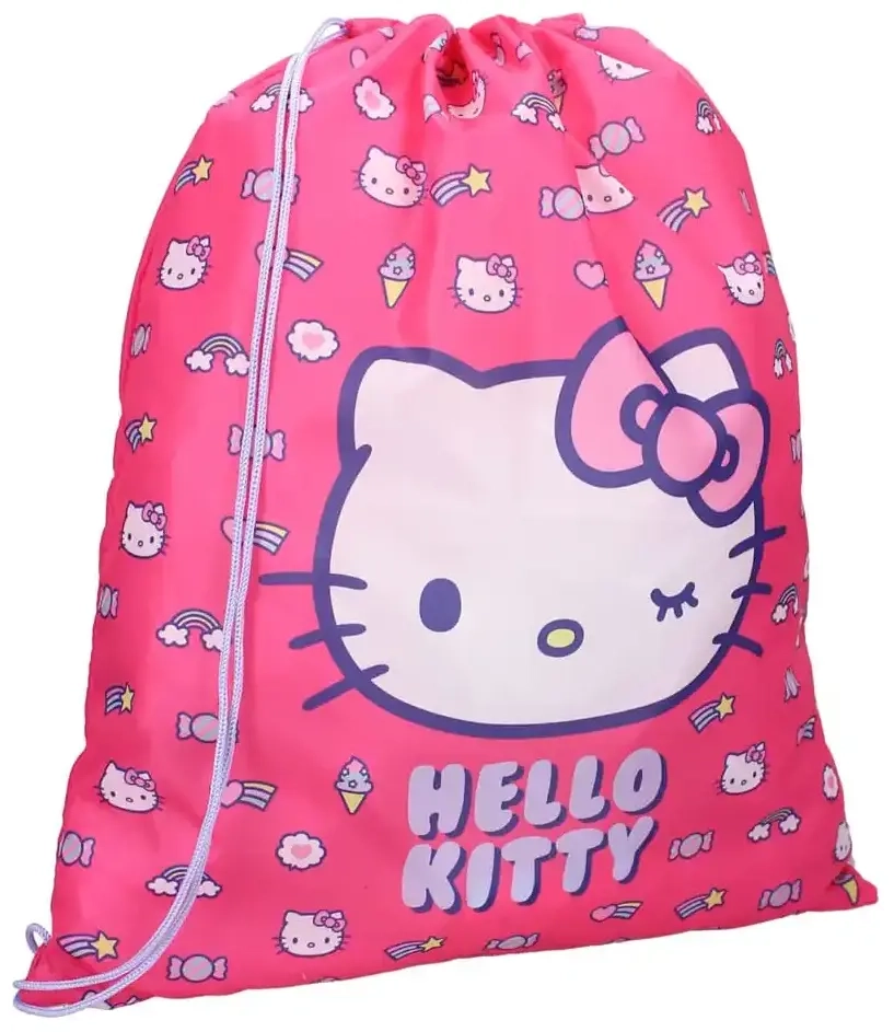 Sanrio Sportbeutel Hello Kitty Follow The Rainbow