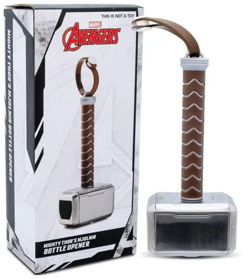 Marvel Flaschenöffner Mjolnir Hammer (Thor's Hammer) 16 cm