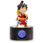 One Piece Wecker mit Leuchtfunktion Ruffy 18 cm
