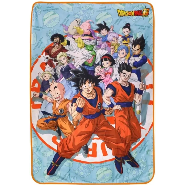 Dragon Ball Super Fleecedecke Universe Survival Iconic Characters 100 x 150 cm