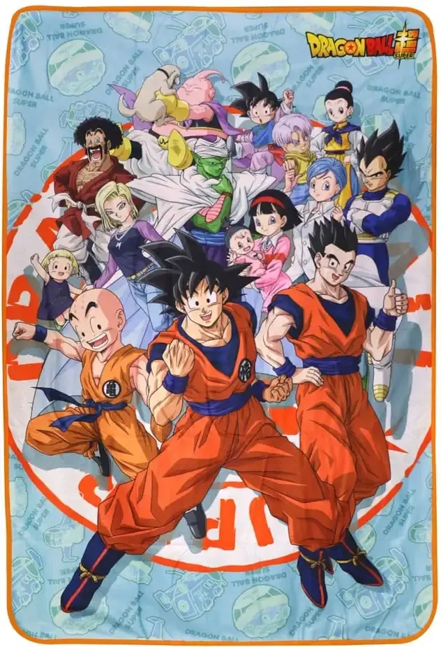 Dragon Ball Super Fleecedecke Universe Survival Iconic Characters 100 x 150 cm