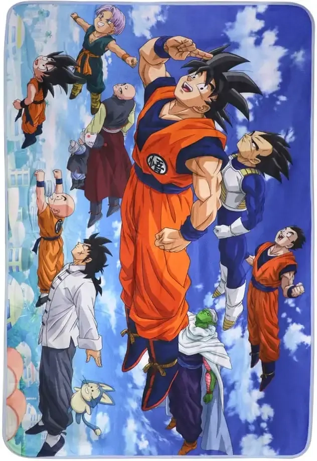 Dragon Ball Super Fleecedecke Universe Survival Heroes 100 x 150 cm