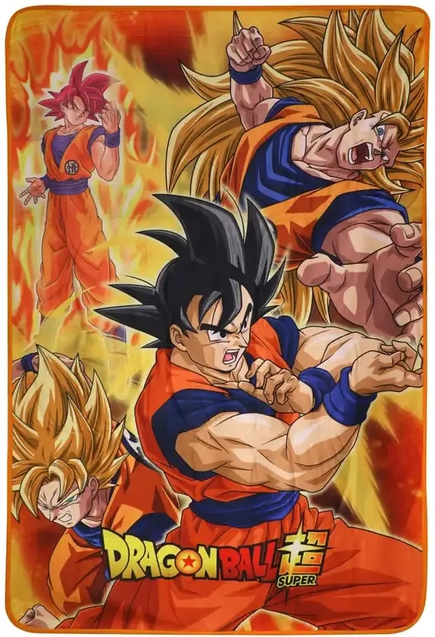 Dragon Ball Super Fleecedecke Battle of Gods Goku 100 x 150 cm