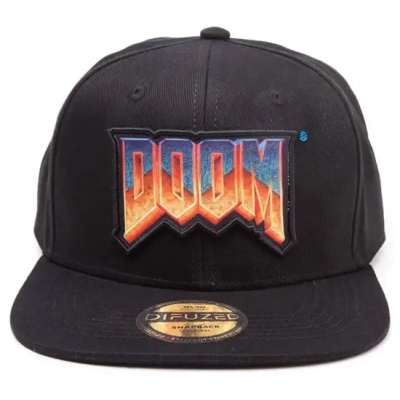 Doom Snapback Cap Label