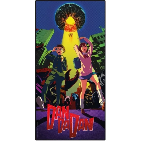 Dandadan Handtuch Okarun & Momo Paranormal Invasion 150 x 75 cm