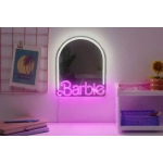 Barbie Wand-Spiegel Neon 27 cm
