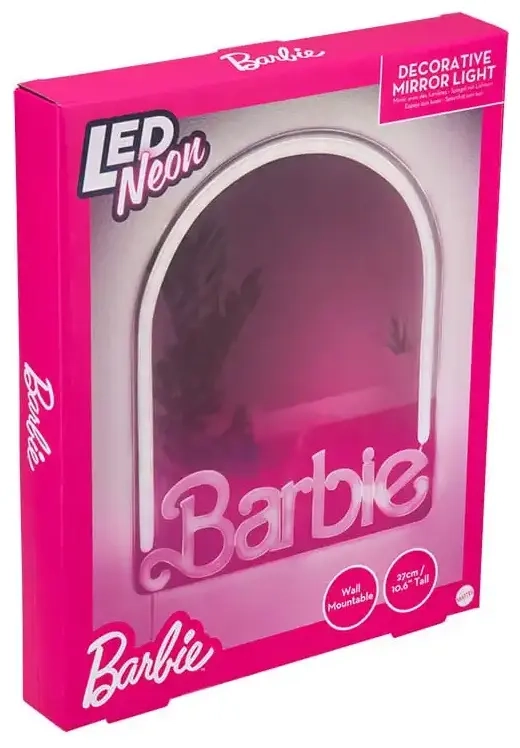 Barbie Wand-Spiegel Neon 27 cm