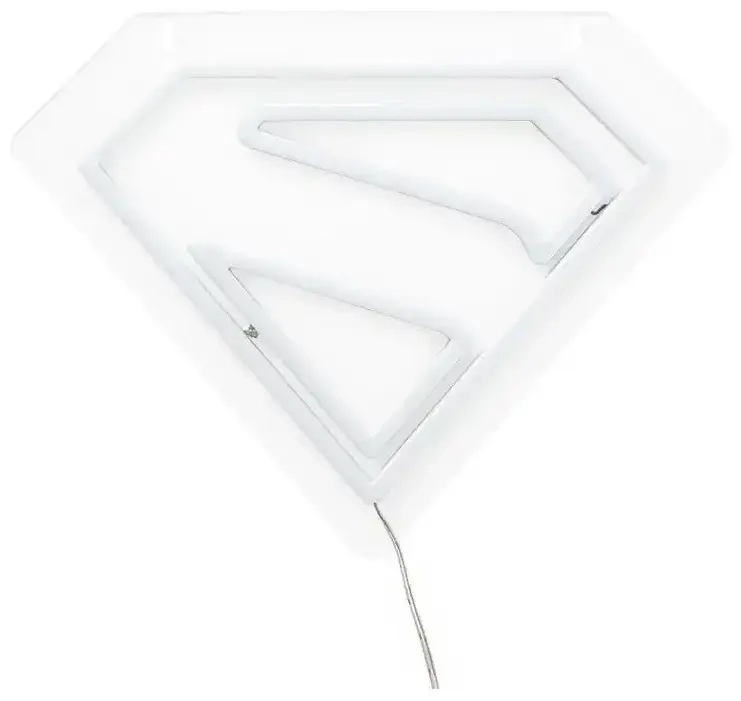 DC Comics LED Wandleuchte Superman Neon